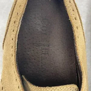 Cole Haan | Shoes | Cole Haan Mens Beige Suede Wingtip  display picture 1